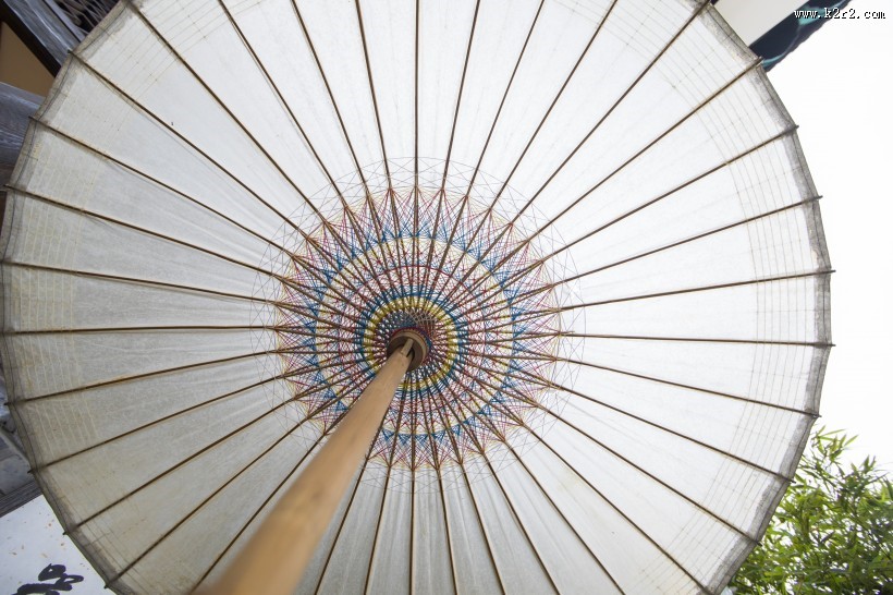 中国风元素漂亮的纸伞图片