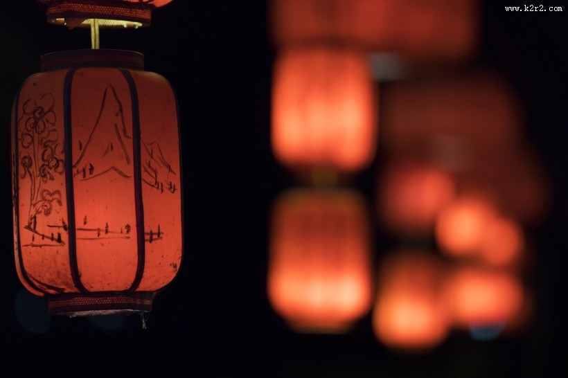 红色喜庆的灯笼图片