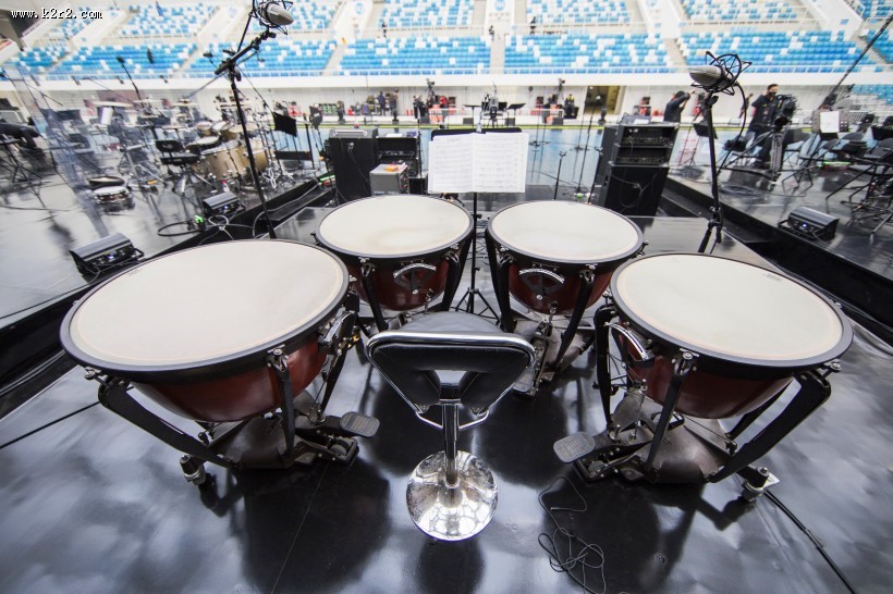 打击乐器架子鼓图片