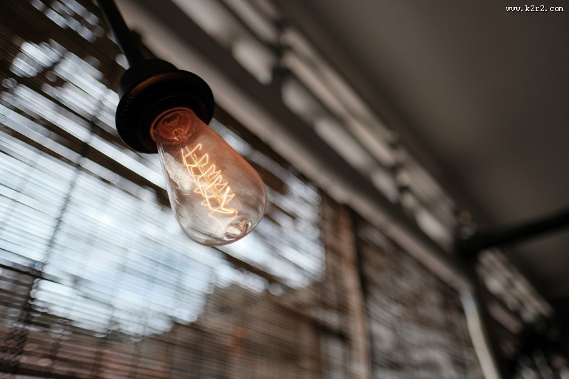 工业风装饰用的灯泡图片