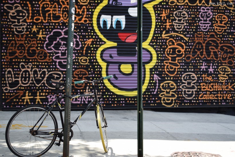 一辆自行车图片