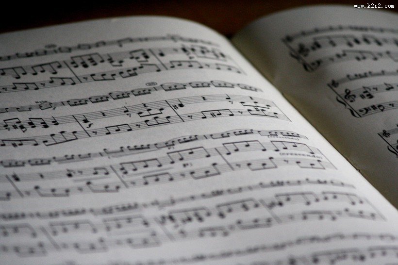 音乐乐谱图片