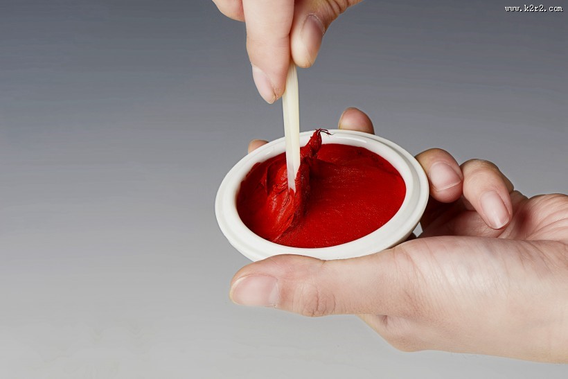 不同颜色的印泥印章图片