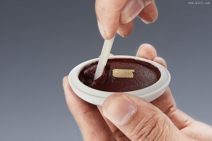 不同颜色的印泥印章图片