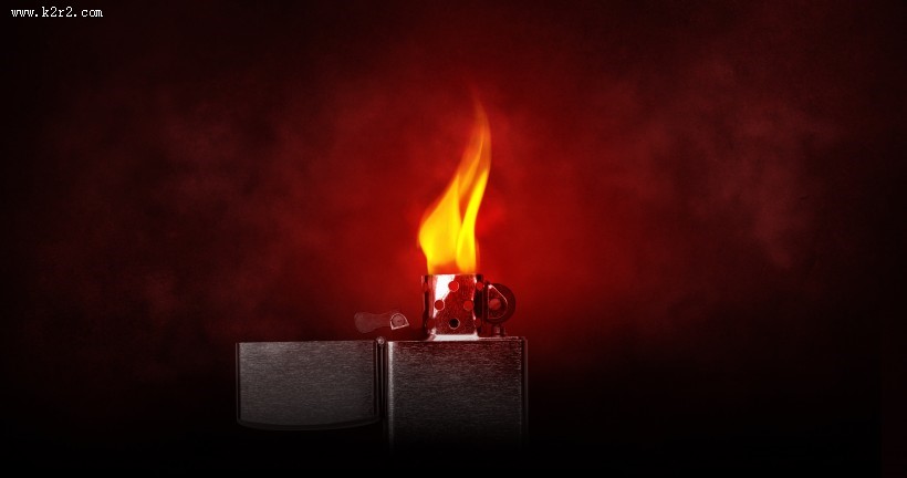 点着火的打火机图片大全