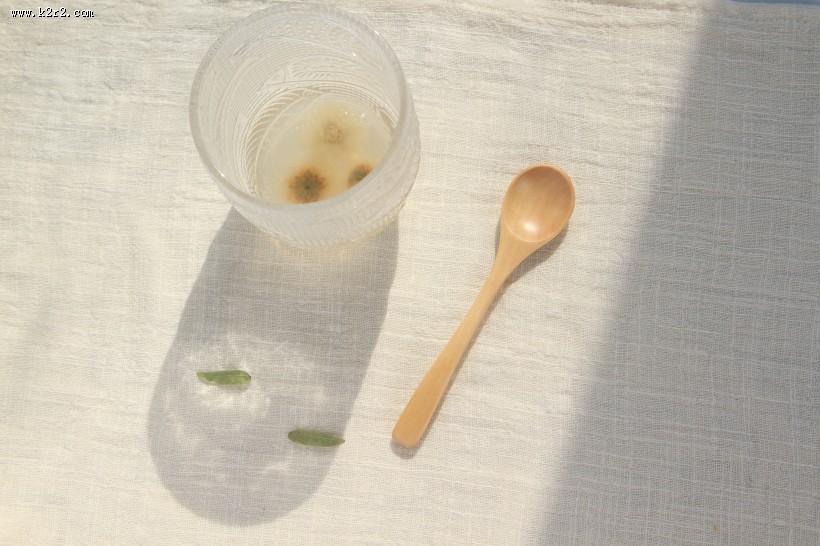 小清新日式木勺图片大全