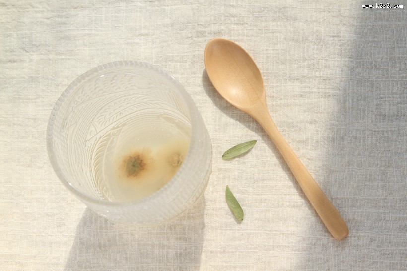 小清新日式木勺图片大全