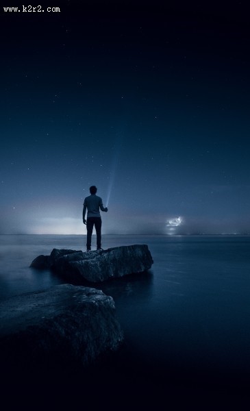 手电筒光束图片