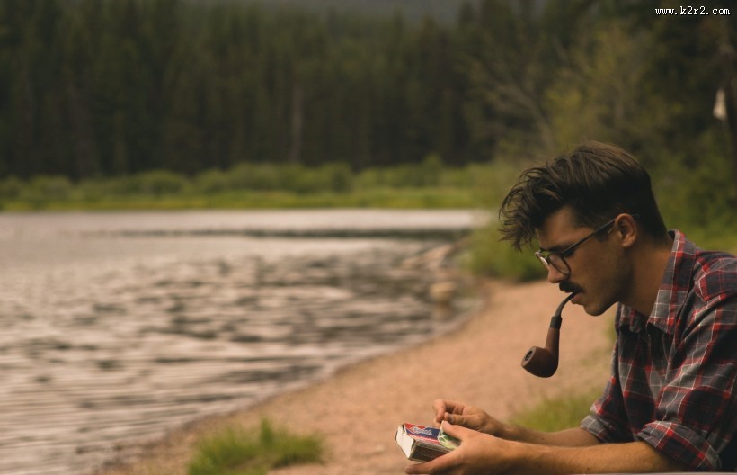 复古的烟斗图片