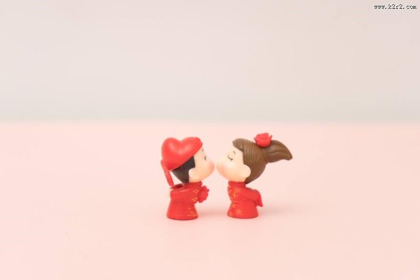 可爱的情人节布偶图片
