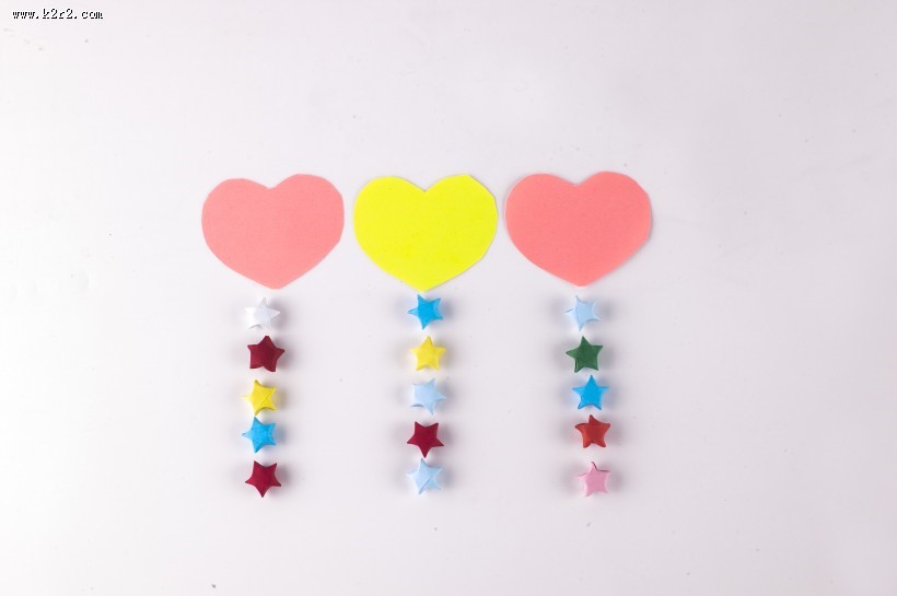 手工折小星星图片大全