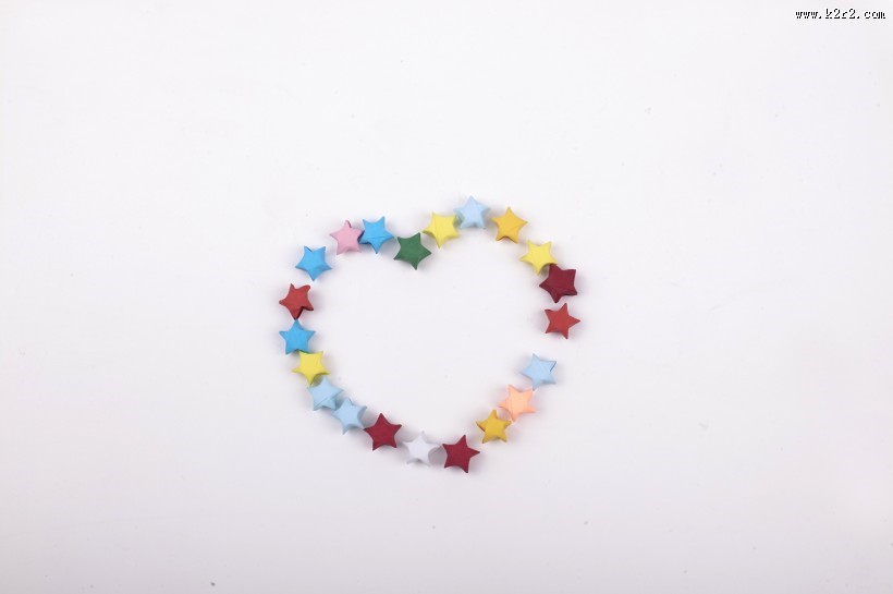 手工折小星星图片大全