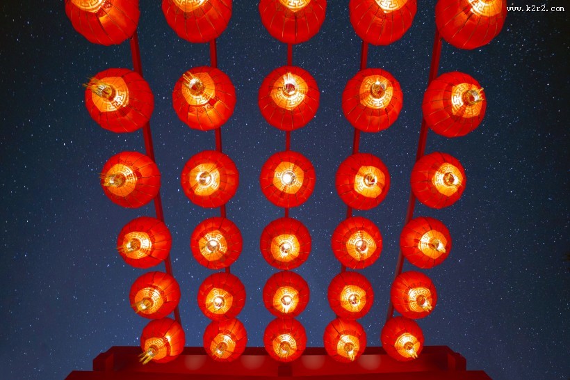 年味十足的大红灯笼图片大全