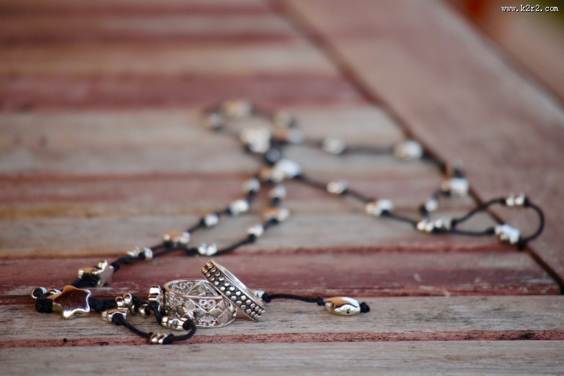 精致的项链图片