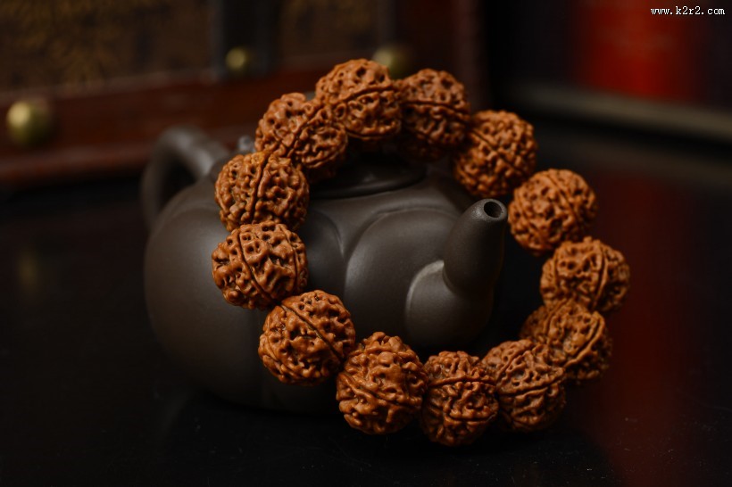 精美的菩提子手串图片