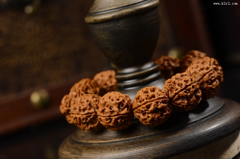 精美的菩提子手串图片