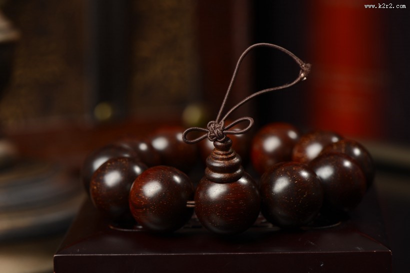 优雅的小叶紫檀手串图片大全