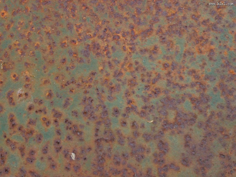 锈迹斑斑废旧的铁皮图片