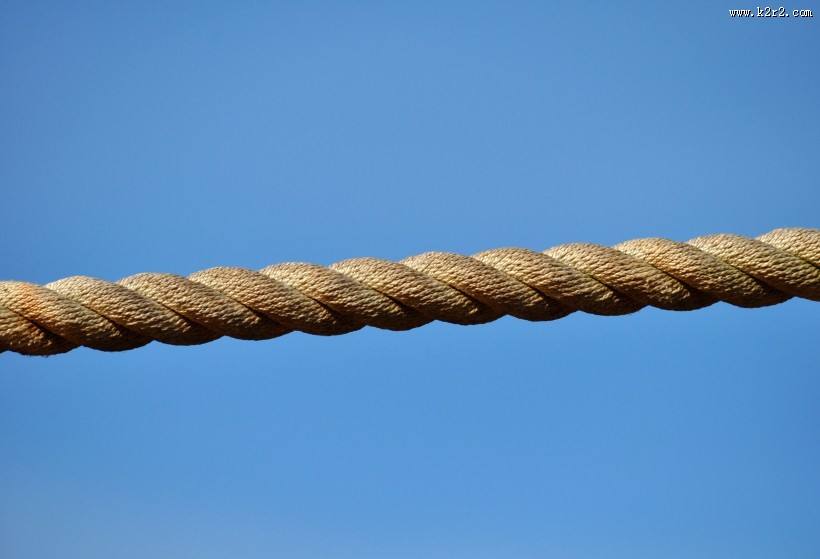 结实的麻绳图片