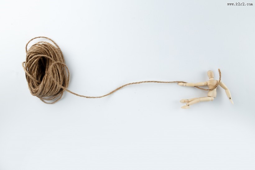 结实的麻绳图片