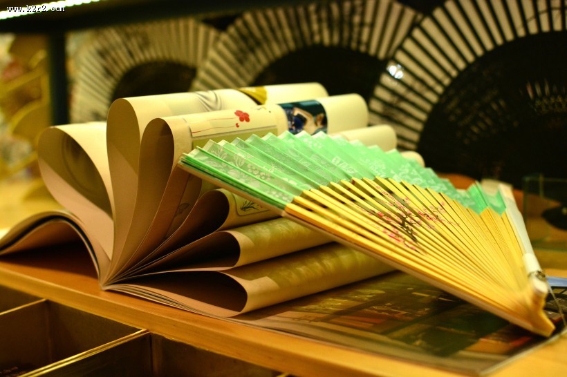 传统手工折扇图片大全