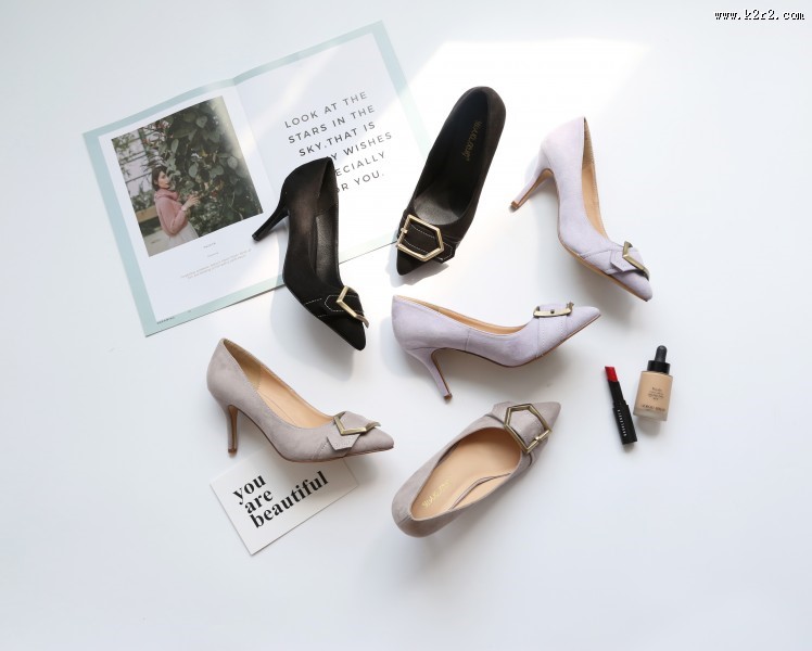 女鞋文艺范素材图片