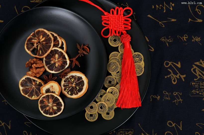 吉祥红色中国结图片