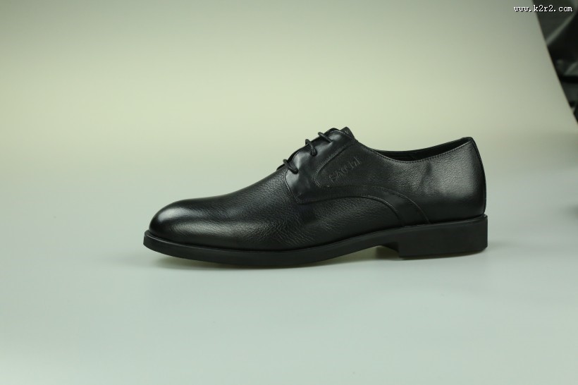 黑色商务男士皮鞋图片