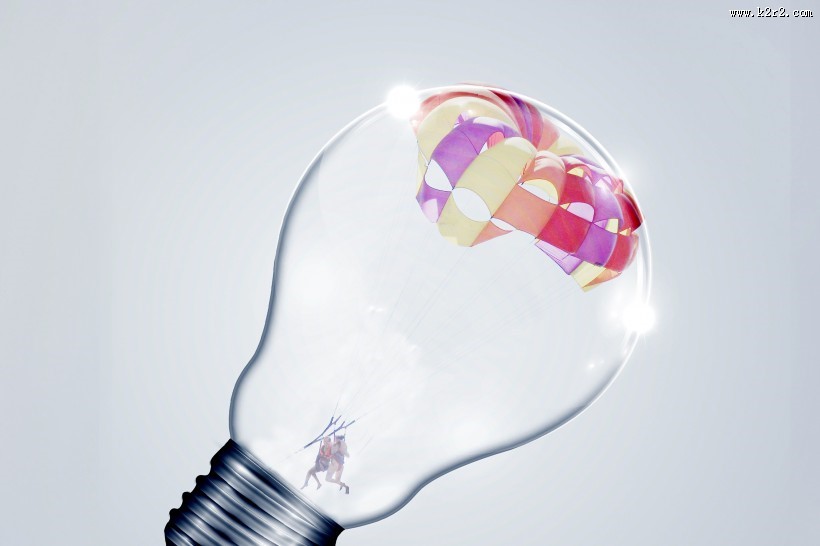 灯泡创意图片