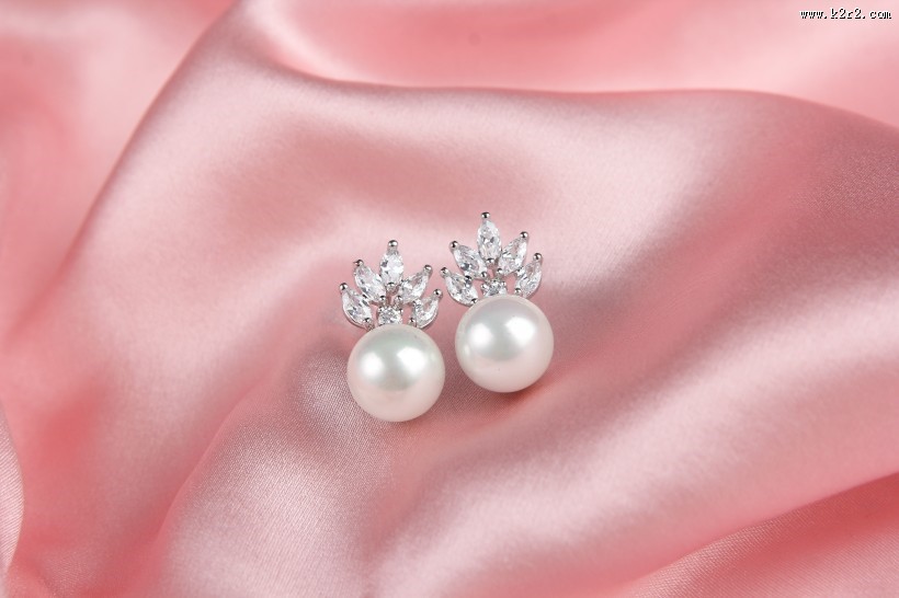 精致时尚的耳钉图片