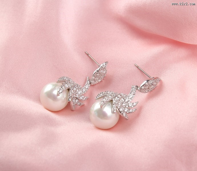 精致时尚的耳钉图片