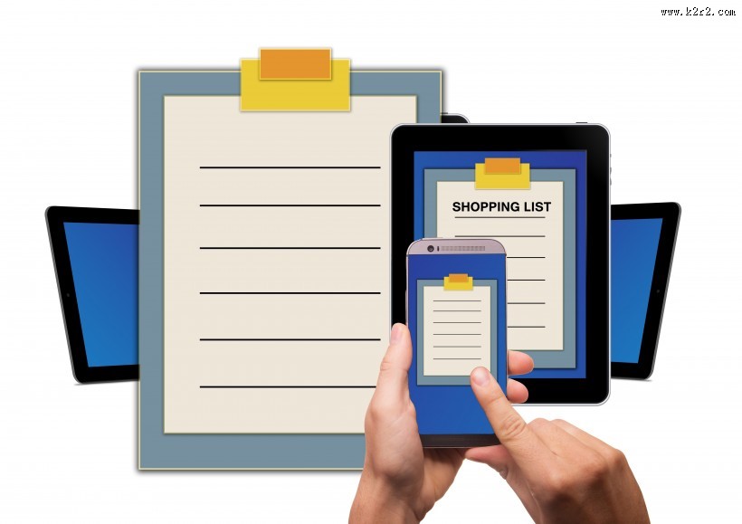 使用手机平板电脑图片