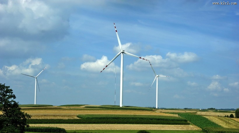 风力发电机图片