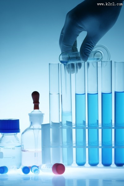 化验实验试管烧杯图片