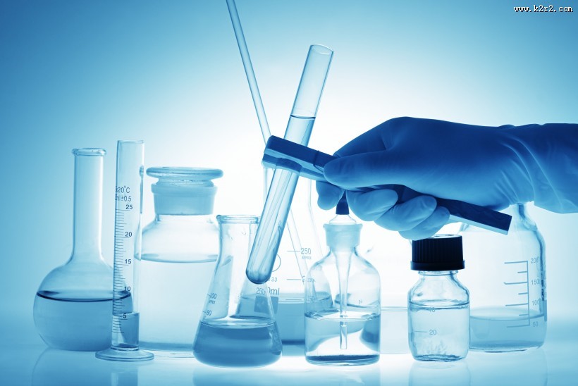 化验实验试管烧杯图片