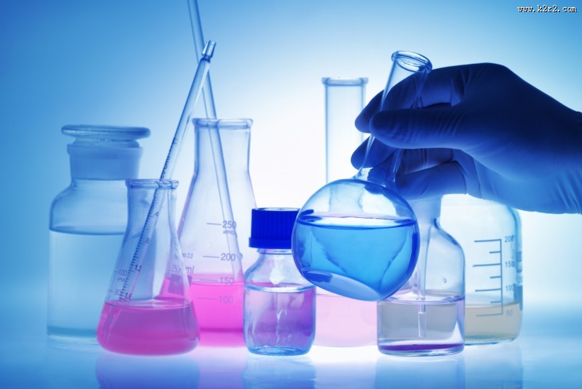 化验实验试管烧杯图片