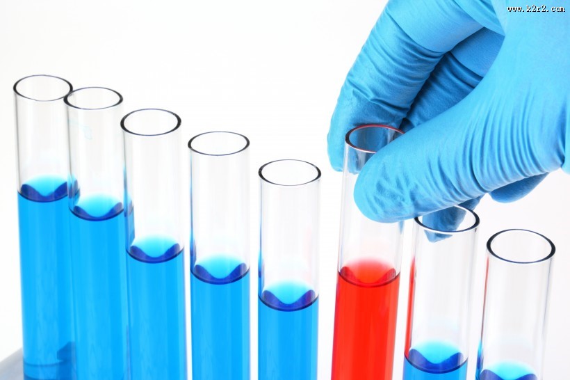 化验实验试管烧杯图片