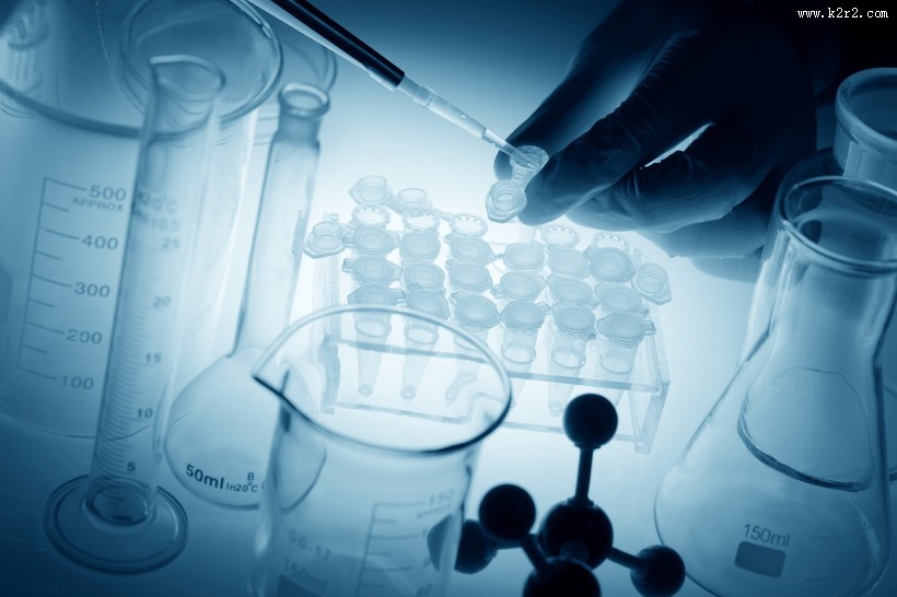 化验实验试管烧杯图片