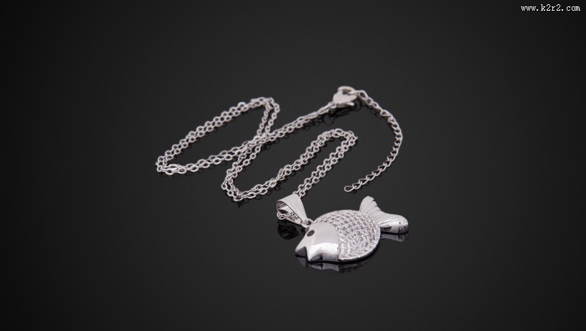 项链锁骨链首饰图片