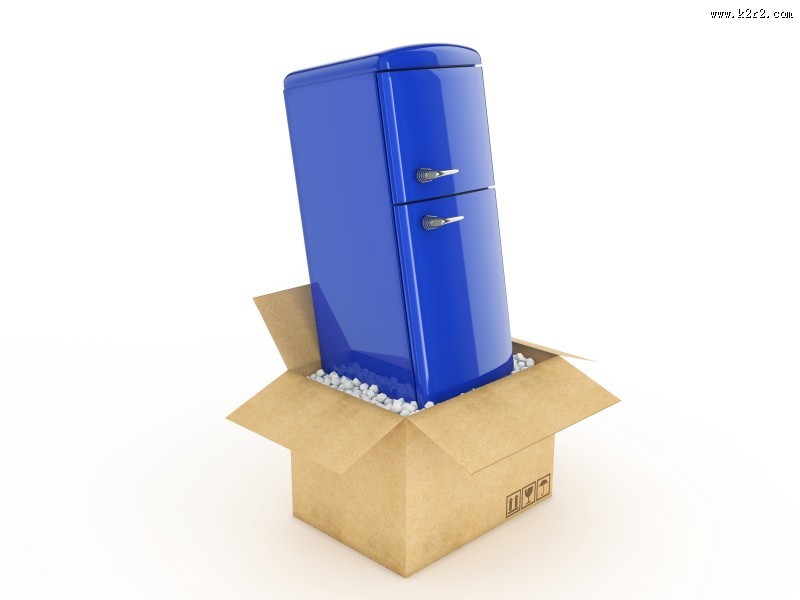 纸箱与家电图片