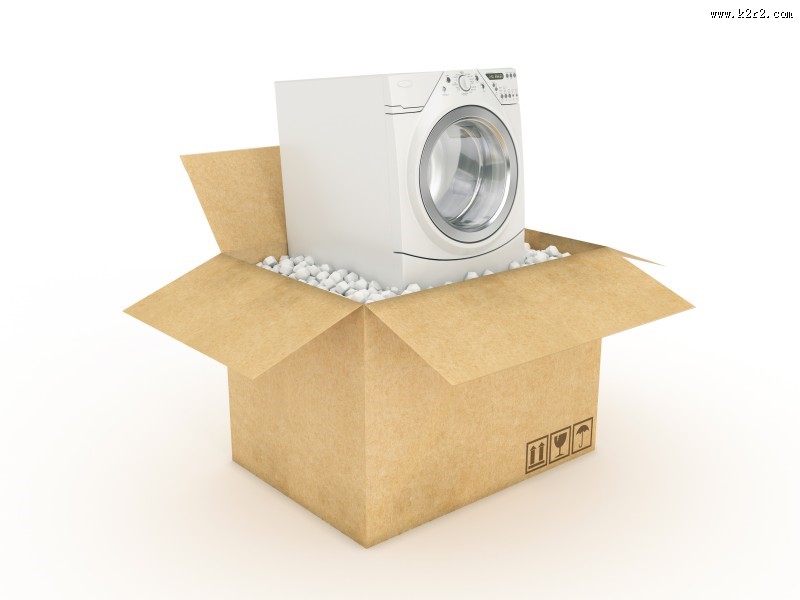 纸箱与家电图片