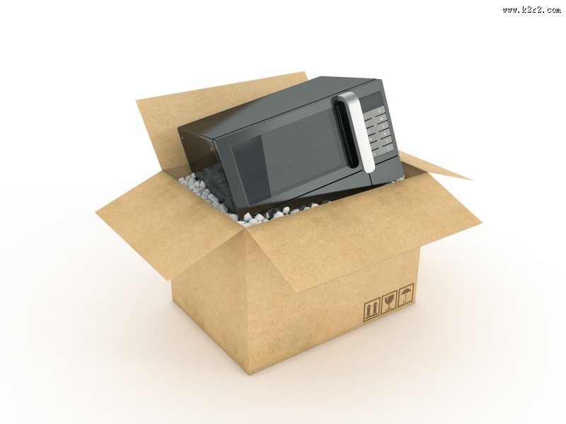 纸箱与家电图片