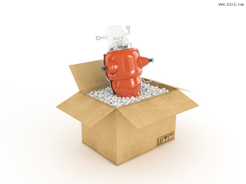 纸箱与家电图片