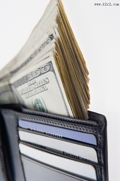 成捆成沓的货币钞票图片