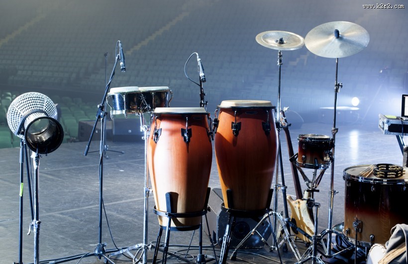 乐器架子鼓图片