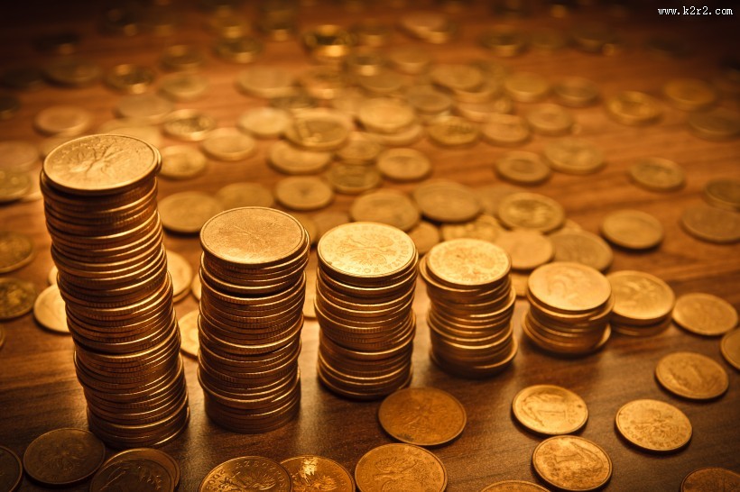 国外货币金币图片
