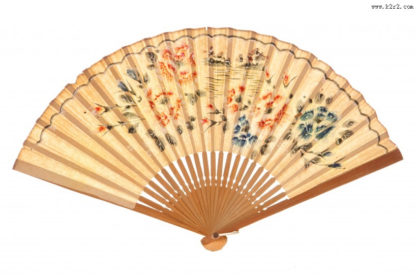 日本典雅折扇图片