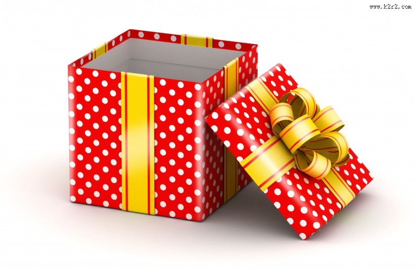 精美的礼物盒子图片