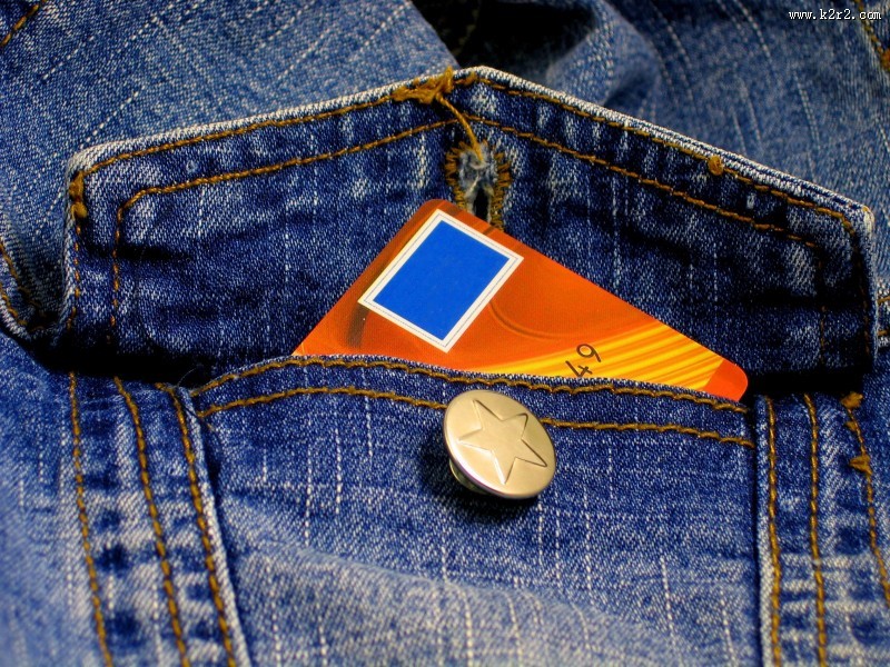 牛仔裤兜特写图片大全