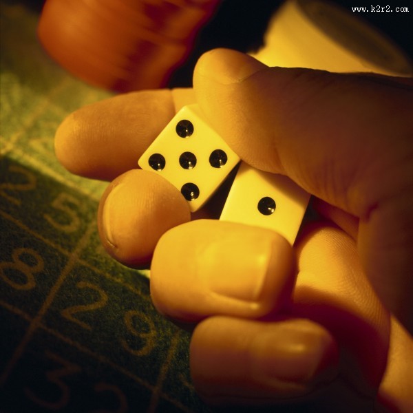 黑白骰子图片